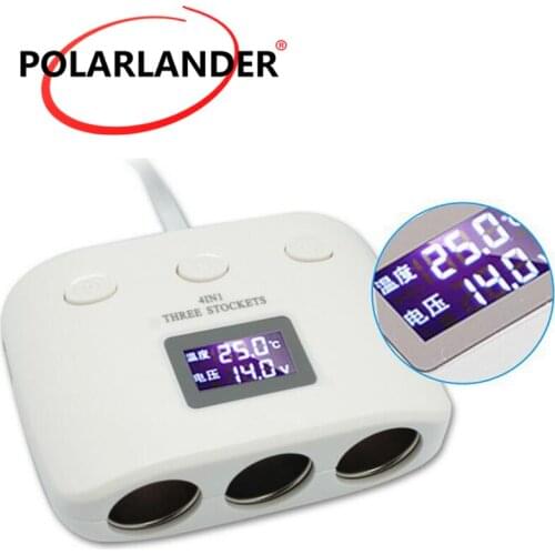 12V 1.0A 2.1A for mobile phones and digital cameras etc Dual USB ports square Car Charger Adapter cigarette lighting chargers
