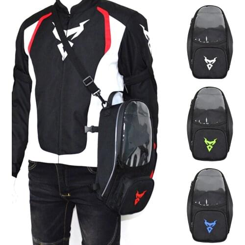 7Inch Touch Screen Motorcycle Bag Moto Single Shoulder Bag Motocross Fuel Tank Bag Handbag Magnetic Mobile Phone Navigation Bag