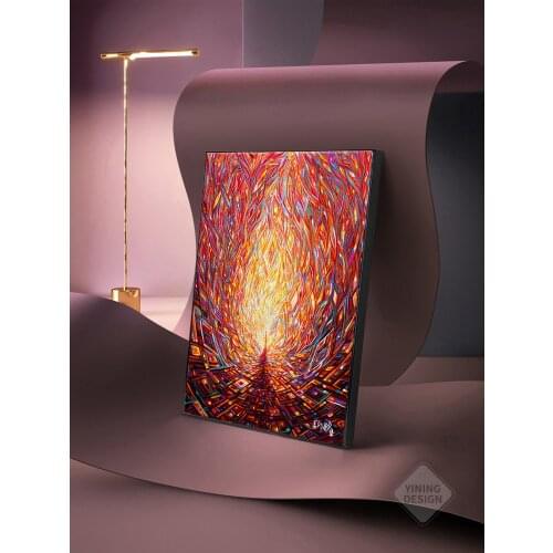 Abstract PS Oil Painting Wall Art Canvas Painting Pictures For Living Room Home Decoration Posters And Prints Frameless