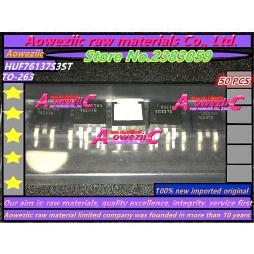 Aoweziic 100% new imported original HUF76137S3ST 76137S TO-263 MOS field effect tube 30V 75A