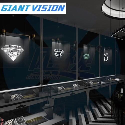 Free Shipping Jewelry Shop 3d Hologam Fan Bluetooth WIFI Novel Holographic Projection Advertising Lights With Music