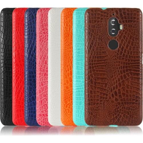 Lenovo K8 Plus K8Plus K8+ Case Crocodile Grain Hard PC+PU Leather Surface Back Cover Hard Case for Lenovo Vibe K8 Plus K8Plus