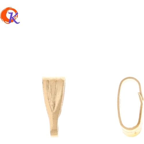 Cordial Design 500Pcs 3*7MM Jewelry Accessories/Hand Made/Genuine Gold Plating/Copper/Jewelry Finding Components/Necklace Hooks