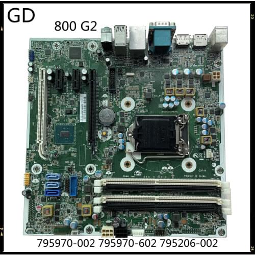GD For HP Elite 800 G2 SFF Desktop Motherboard 795970-002 795970-602 795206-002 LGA 1151 DDR4 Q170 Full Tested Fast Shipping