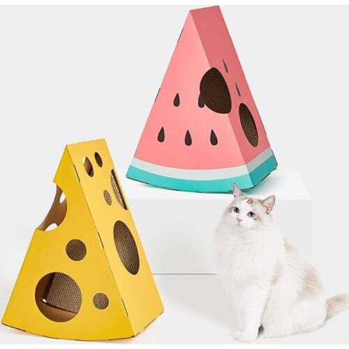 Cat Scratching Toy Когтеточка Для Кошек Board Claw Grinder Scratcher Wear-Resistant Scratcher Accessories Toys Cats Supplies