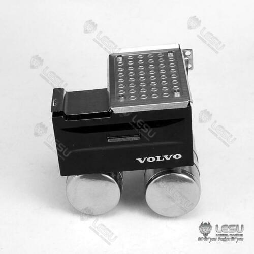 LESU Battery Box Urea Tank Exhaust Tank Set for 1/14 VOLVO FH16 DIY RC Tractor Truck TH15868