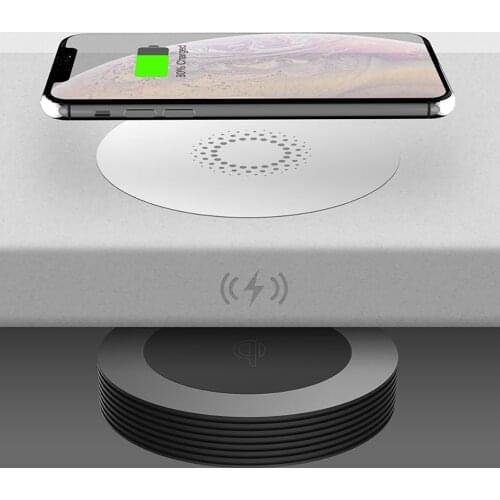 Invisible Wireless charger Charging Desk Stick charger Distance Charger Furniture Office Desktop Space separation Wireless Base