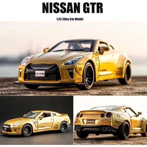 New 1:32 NISSAN GTR Race Alloy Car Model Diecasts & Toy Vehicles Toy Cars Free Shipping Kid Toys For Children Gifts Boy Toy