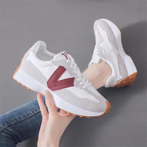 New fashion ladies leisure balance shoes, outdoor fitness jogging shoesthick-soled increased womens shoes, student sports shoes