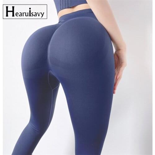 Autumn Belly Control Seamless Yoga Pant Womens Elastic Sports Fitness Legging Girl High Waist Gym Scrunch Butt Workout Leggings