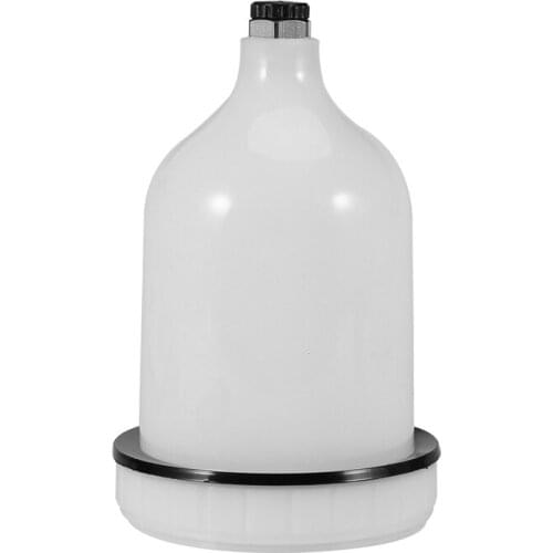 1 Pcs 600ML High Hardness Plastic Car Spray Paint Gun Cup Pot Fast Mover Threaded Connector for SATA JET