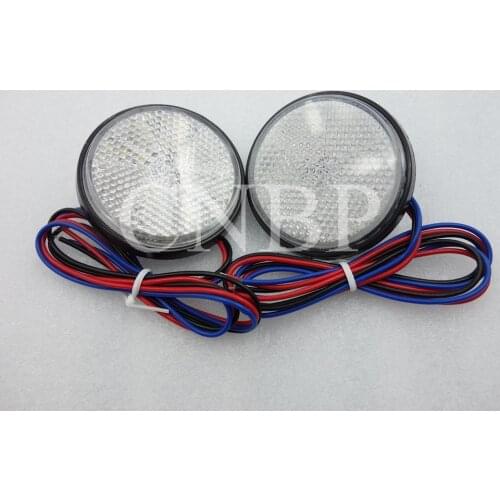 Motorcycle Circular 5mm Reflector universal Reflector