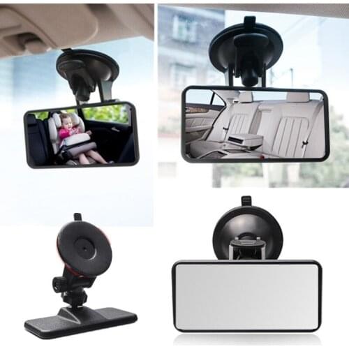 Car-styling Safety Car Back Seat Baby View Mirror Adjustable Baby Rear Convex Mirror Car Baby Kids Monitor For Safty Looking