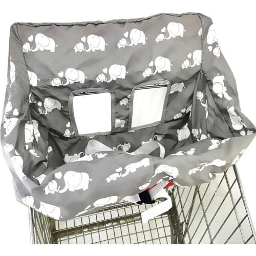 Shopping Cart Cover Protection Baby Kid Dining Chair Seat Bag Infant Chair Cart Seat Cover Reusable Tote Children Carriage Cover