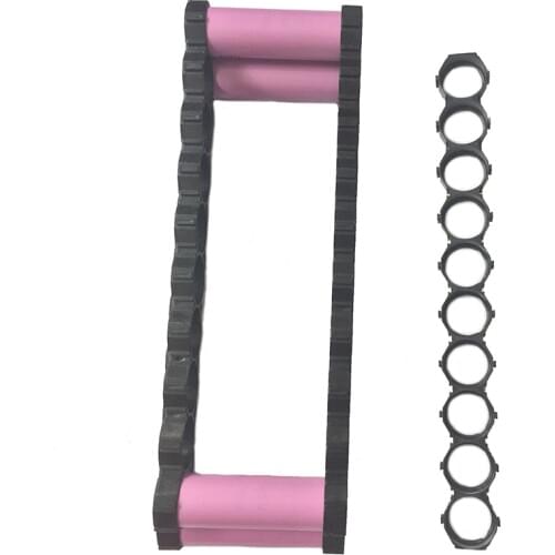 18650 Battery Holder Bracket ABS PC Plastic Battery Spacer 10S1P 10S2P 10S3P 10S4P 10S5P Expandable Battery Holder