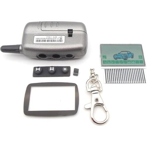 A9 Lcd display flexible cable for Starline A9 remote controller Zebra Stripes A9 LCD display+ A9 LCD keychain case free shipping