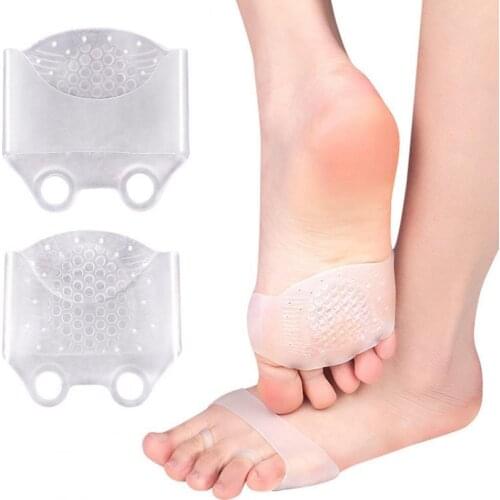2Pcs Metatarsal Pads Breathable Anti-pain SEBS Pain Relief Forefoot Cushions for Daily Wear