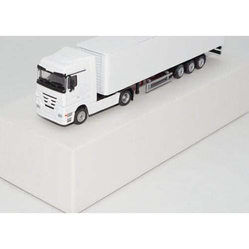 1/87 scale container trailer box truck diecast alloy truck model toy sea shipping transport vehicle toys gift collection