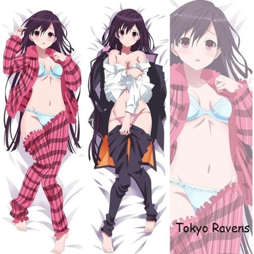 Hentai Sexy Japanese Anime Tokyo Ravens Tsuchimikado Natsume Cute Pillowcase Pillow Case decorative Hugging Body