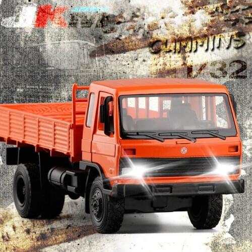 New 1:32 alloy truck freight car model,high simulation sound and light car toys,collectible ornaments,free shipping