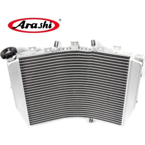 Arashi For KAWASAKI NINJA ZX10R 2004-2005 Motorcycle Radiator ZX 10R ZX-10R 2004 2005 04-05 Replacement Engine Cooler Radiator