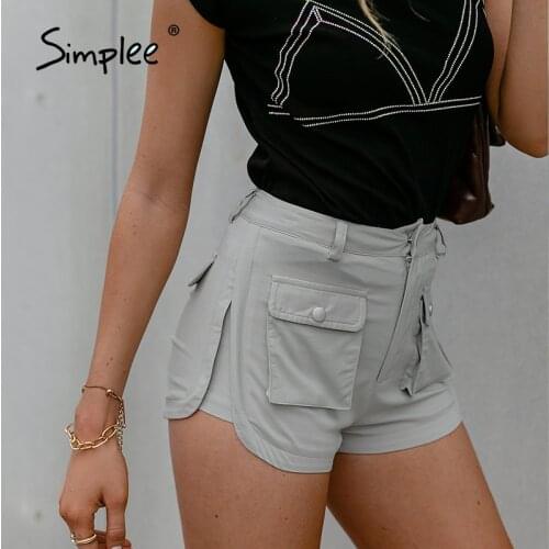 Женские короткие шорты SIMPLEE China At AliExpress