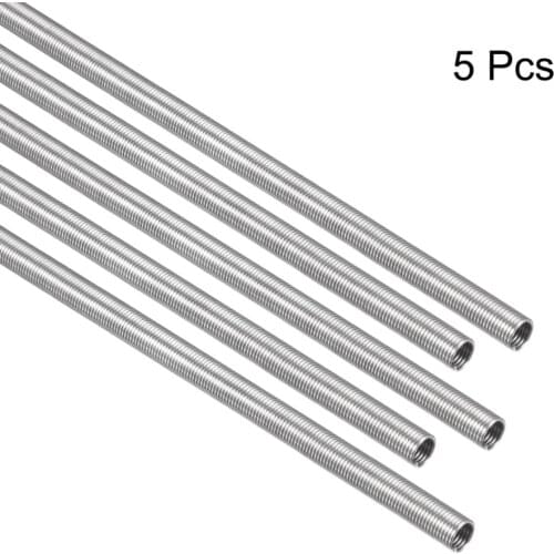 Uxcell 5pcs 5.8x560mm 5.5x700mm 6.3x820mm Heating Element Coil Wire Kiln Furnace Heating Coils Heater Wire 1200W-3000W AC220V