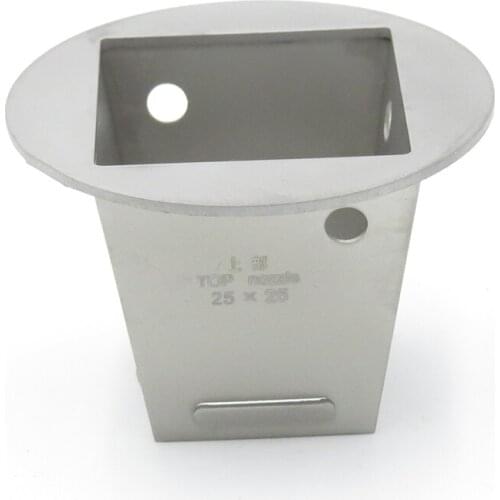 25mm x 25mm Upper wind Tsui Bga Hot Air Nozzle For Honton Zhuomao SCOTLE-IR360 SCOTLE-HR6000 SCOTLE-HR460 SCOTLE-HR460C Station