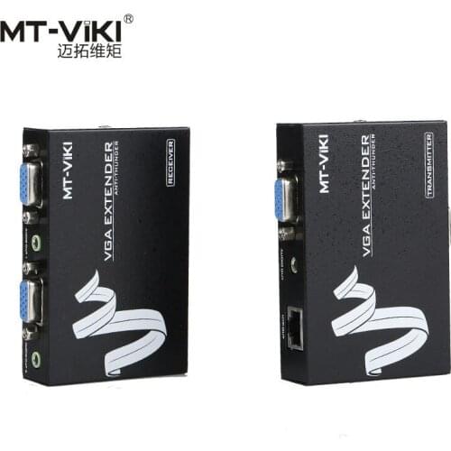 Vga extender 200m VGA Video 3.5mm Audio Repeater Extender over UTP by RJ45 CAT 5e / 6 LAN Cable Adapter