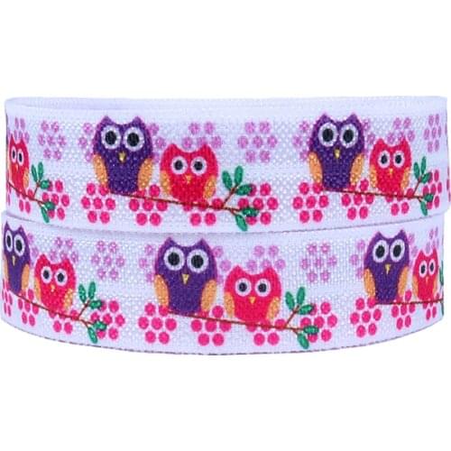 FLRA ElasticHigh quality cartoon fold over elastic ribbon with good elasticity