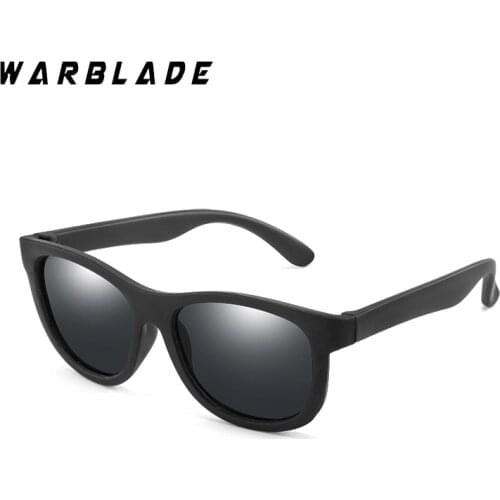 WarBlade Brand Designer Polarized Kids Sunglasses TR90 Children Boys Girls Glasses Fashion Safety Sun Glasses Gafas UV400 2020