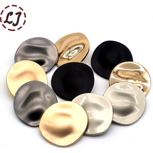 10pcs/lot new fashion decorative buttons high quality special-shaped buttons for women shirt suit overcoat sewing accessory diy