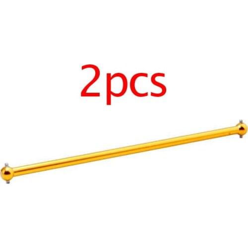 2pcs center dogbone transmission shaft HSP 28015 upgrade spare parts for 1/16 RC monster truck 94186 94186Pro 94286 110mm