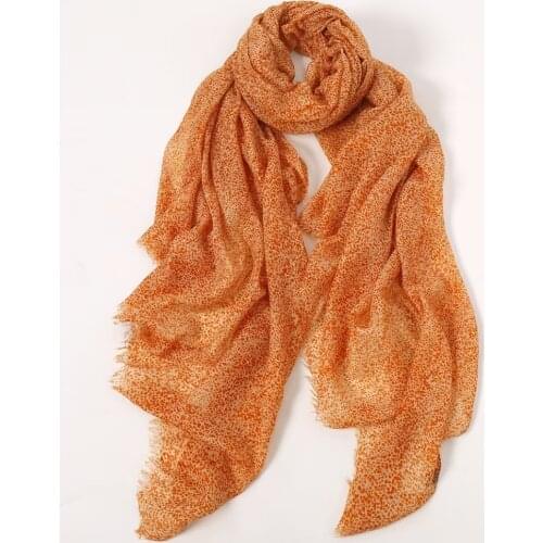 2021 Fashion Small Leopard Print Fringe Scarf Shawls Long Soft Beach Wrap Hijab Scarves 2 ColorFree Shipping