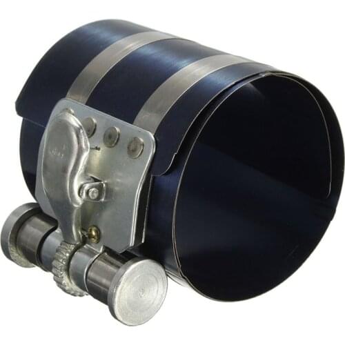 3" Car Engine Piston Ring Compressor Tool Installer Band Ratcheting 53-125mm steel Band Ratcheting Compressor Installe