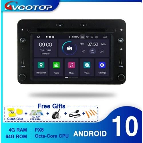 AVGOTOP Android 10 Car Multimedia for ALFA ROMEO SPIDER 159 SPORTSWAGON BRERA GPS Navigation Carplay Vehicle Head Unit