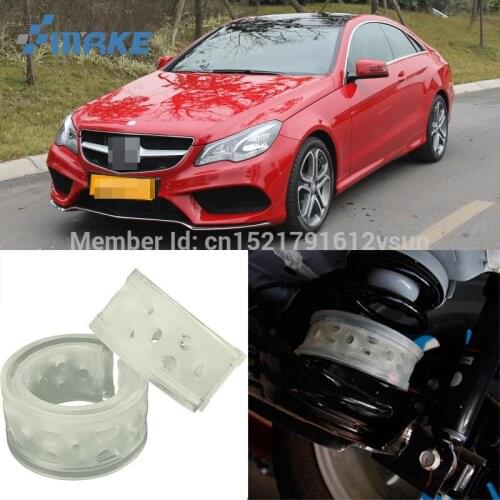 SmRKE For Mercedes Benz E200 Car Auto Shock Absorber Spring Buffer Bumper Power Cushion Damper Front/Rear High Quality SEBS