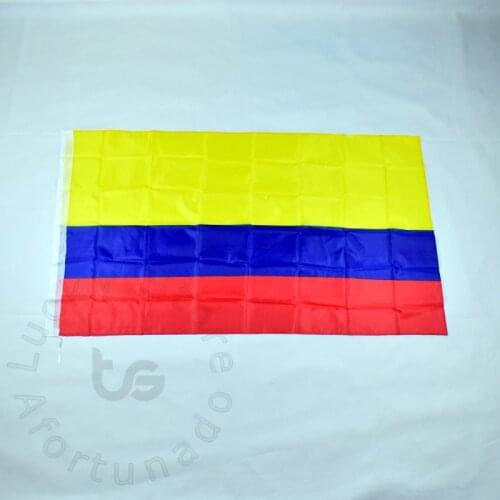 Colombia 90*150cm Colo flag Banner Hanging Columbia National flag the world cup Home Decoration Colombia flag