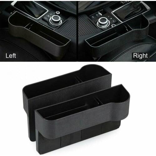 Car Seat Crevice Storage Box Seat Gap Slit Pocket Universal Car Seat Organizer Card Phone Holder Pocket Car Accessories