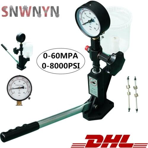 Multifunction Diesel Common Rail Injector Tester + S60H Nozzle Validator,Common Rail Injector Tester Tool