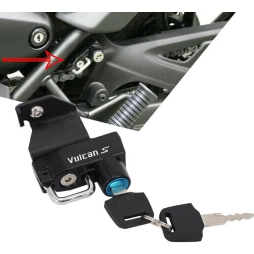 Motorcycle stainless steel Accessories Helmet Lock For KAWASAKI Vulcan S 650 VN650 VN