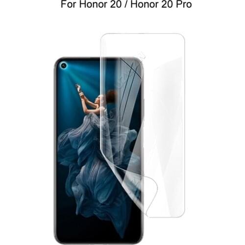 For Honor 20 Pro / Honor 20 Screen Protector HD Hydrogel Film Soft 3D Full Cover