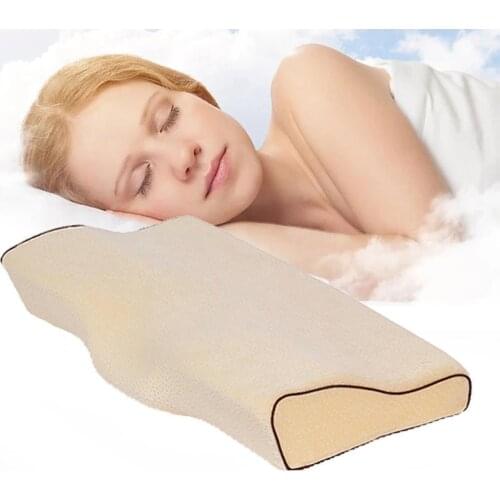 Eyelash Extension Pillow Comfortable Health Pain Slow Pillow Foam Release Memory Memory Space Neck Cervical Resilience I9D6
