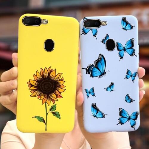 Colorful Flower Phone Case For OPPO A12 Soft Fundas Shockproof Back Cover For OPPO A12 A 12 OppoA12 Case Full Coque Cover 6.22