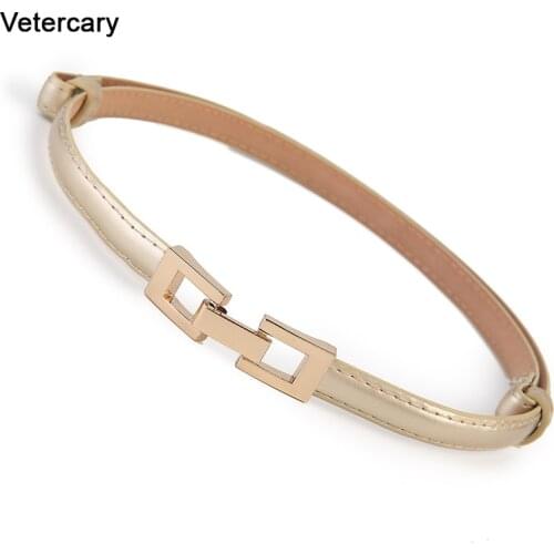 Hot Womens Faux Leather Straps Fashion Gold Belts Women High Quality Patent Leather Waistband Square Buckle Belt Adjust Dress