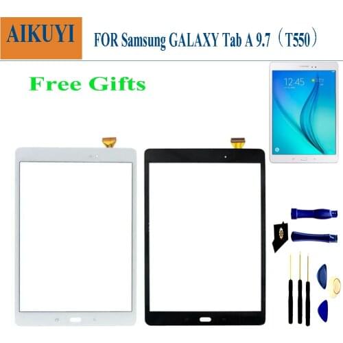For Samsung Galaxy Tab A 9.7" SM-T550 T550 WIFI Touch Screen Digitizer Sensor Panel Glass Tablet PC Replacement Parts