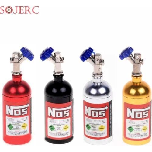 SOJERC Simulation Nitrogen Bottle Decoration Accessory for 1:10 RC Crawler Car Traxxas TRX4 Axial SCX10 90046 D90 D110 TF2