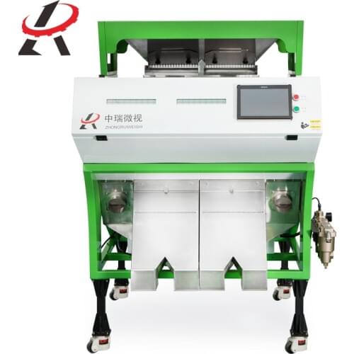 Macadamia Nut Peanuts Color Sorter Machinery Hazelnut Grading Sorting Machine