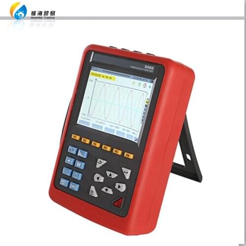 HZCR-5000 Intelligent 3 Phase Power Quality Analyzer With All Types Of Current Clamps