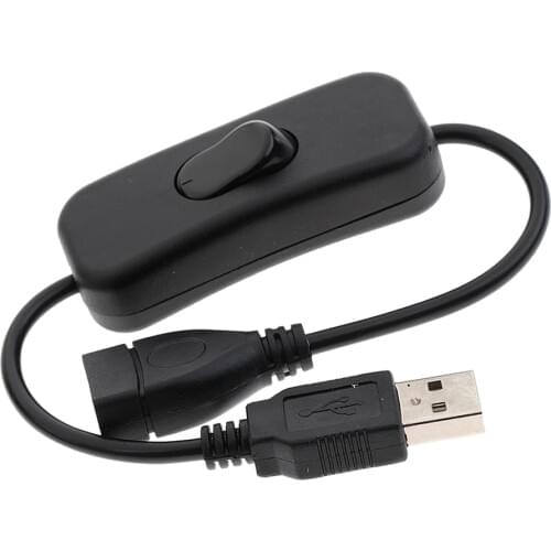 USB Etension Cable with on/off Rocker Switch Power Control Toggle for LED fpr Power Supply USB type-A Male+303Rocker Switch